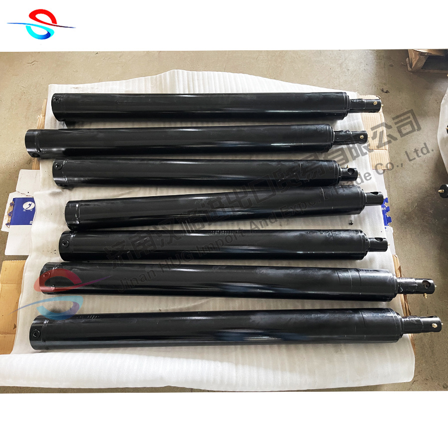 High quality telescopic lifting isolation space hydraulic cylinder for transport vehicles
