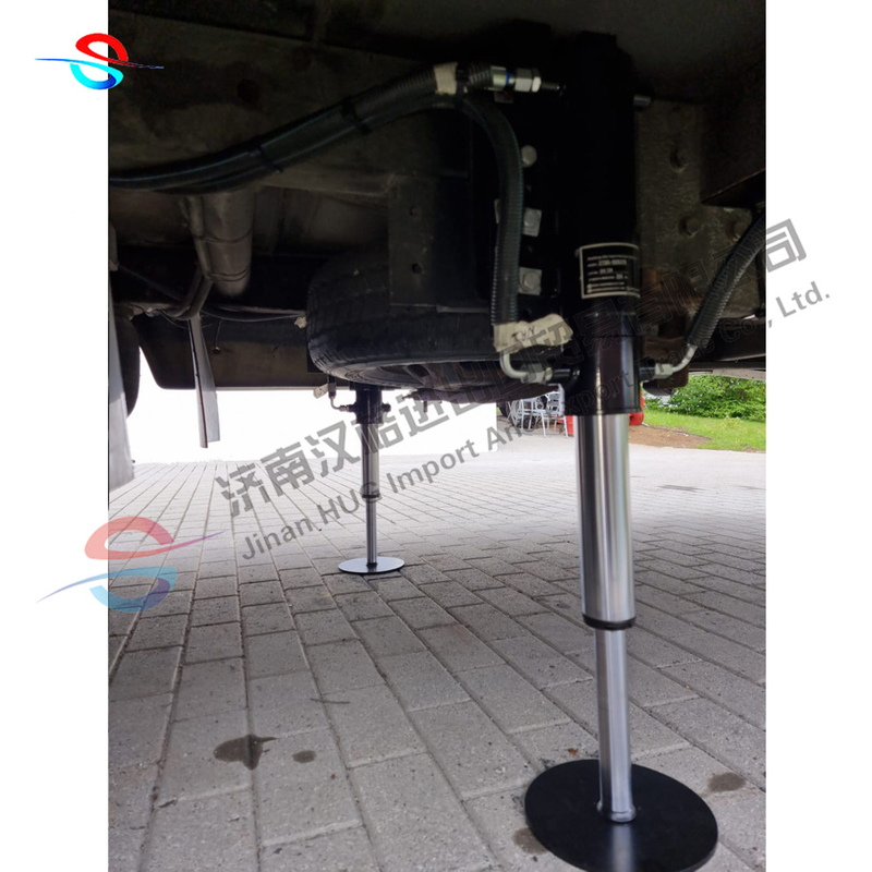 12V DC 24V DC Double Acting Double Stage Hydraulic Cylinder 10 Ton Load Capacity for Rv Caravan