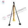 Oil water sand tank lifting hydraulic system telescopic lifting hydraulic cylinder with a balance device