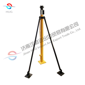 Custom oil water seed tank lifting hydraulic cylinder PLC center control with a balancing device