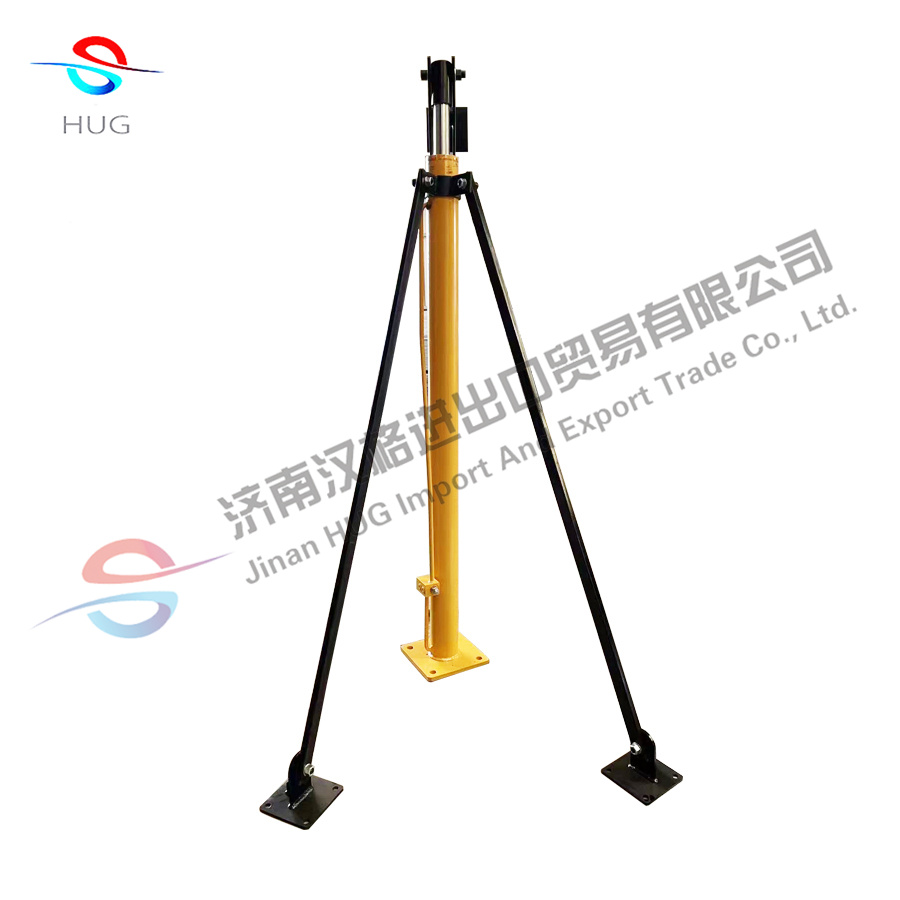 Oil water sand tank lifting hydraulic system telescopic lifting hydraulic cylinder with a balance device