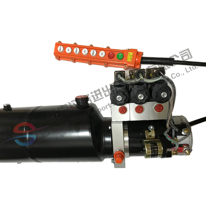China factory support customized durable 12 volt 24 volt DC motor hydraulic power unit