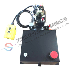 China factory support customized durable 12 volt 24 volt DC motor hydraulic power unit