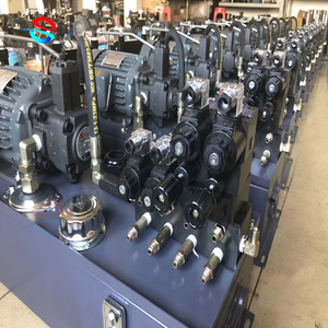 Custom 5.5kw Hydraulic Power Unit Pack High Pressure Motor Pump High Pressure 220v Vertical 20lpm Hydraulic Pump Station