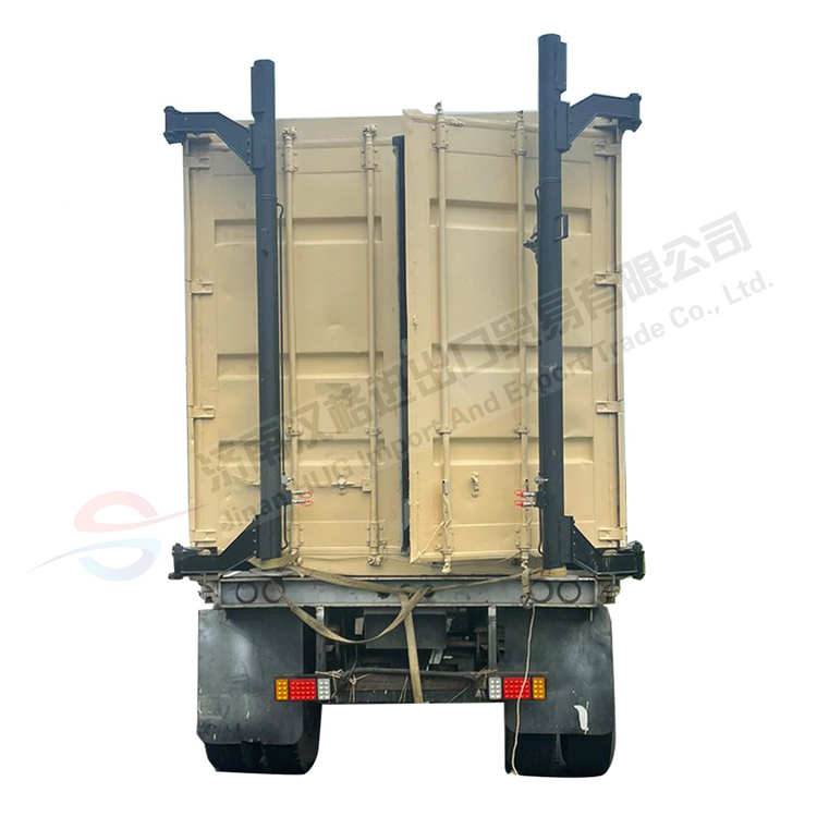 Hydraulic mechanical standard container automatic lifting leg lift lower container