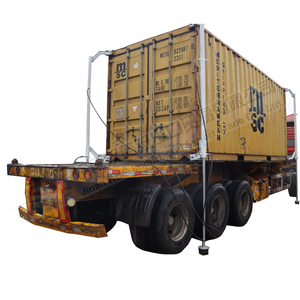 CE certificate Container lifting leg corner jacks hydraulic hoist system for 20ft container