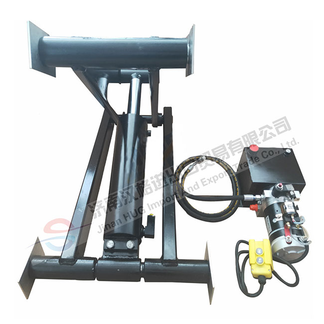 Double Acting Hydraulic Scissor Hoist Lift Kit KRM Double Acting Telescopic Hydraulic Cylinder