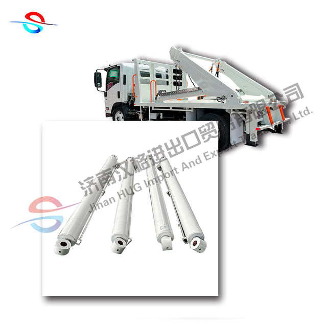 Export Australia hook truck Vehicle Loader Safe Lock Design Hydraulic cylinder for mini skip loader