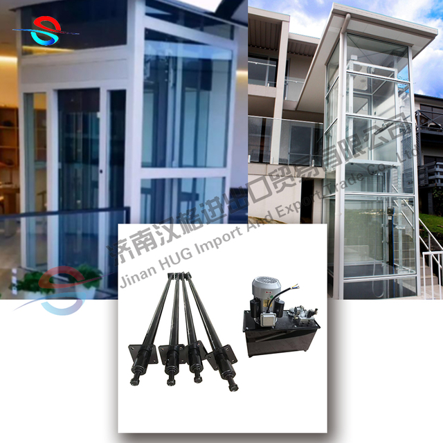 Premium Quality HUG Type Long Stroke Multistage Hydraulic Cylinder for Elevator