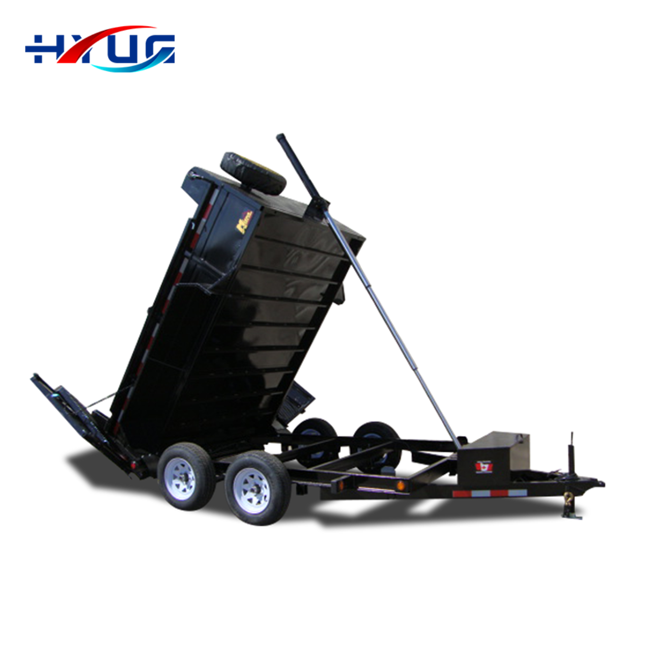 Front Mount Trailer Body UTC Telescopic Kit High Quality Single Acting Hydraulic Cylinder for Trailer