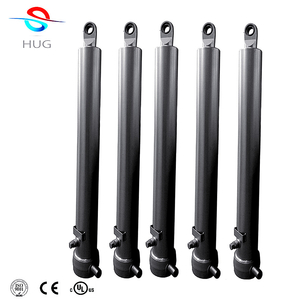 50 ton FE 5 stages high pressure lift system hydraulic cylinder long stroke dump truck trailer