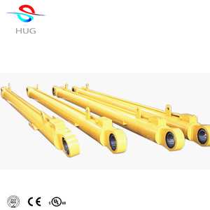 Support OEM Hydraulic Cylinder Specialist Bespoke Double Acting Telescopic Lifting Cylinder for Construction Machinery