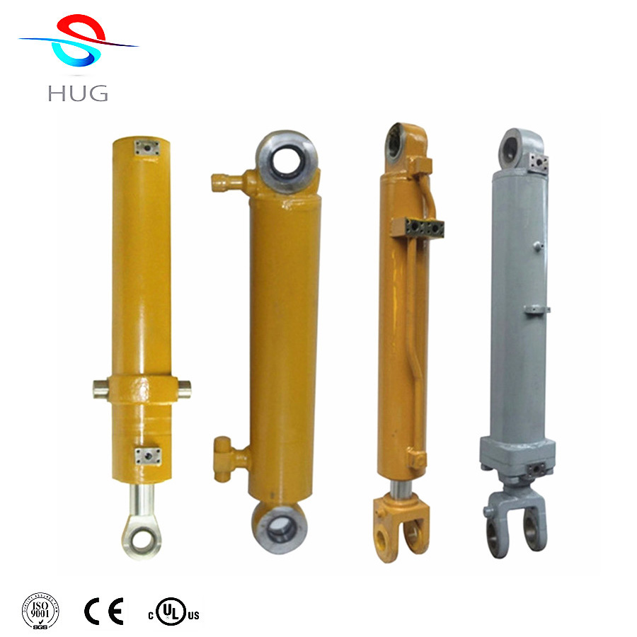 Engineering machinery strong lifter hydraulic double acting hydraulic rams