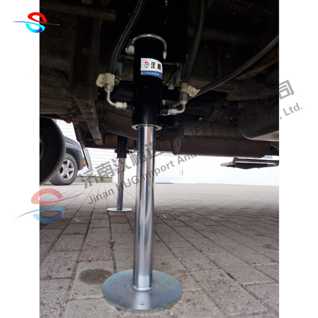 12V DC 24V DC Double Acting Double Stage Hydraulic Cylinder 10 Ton Load Capacity for Rv Caravan