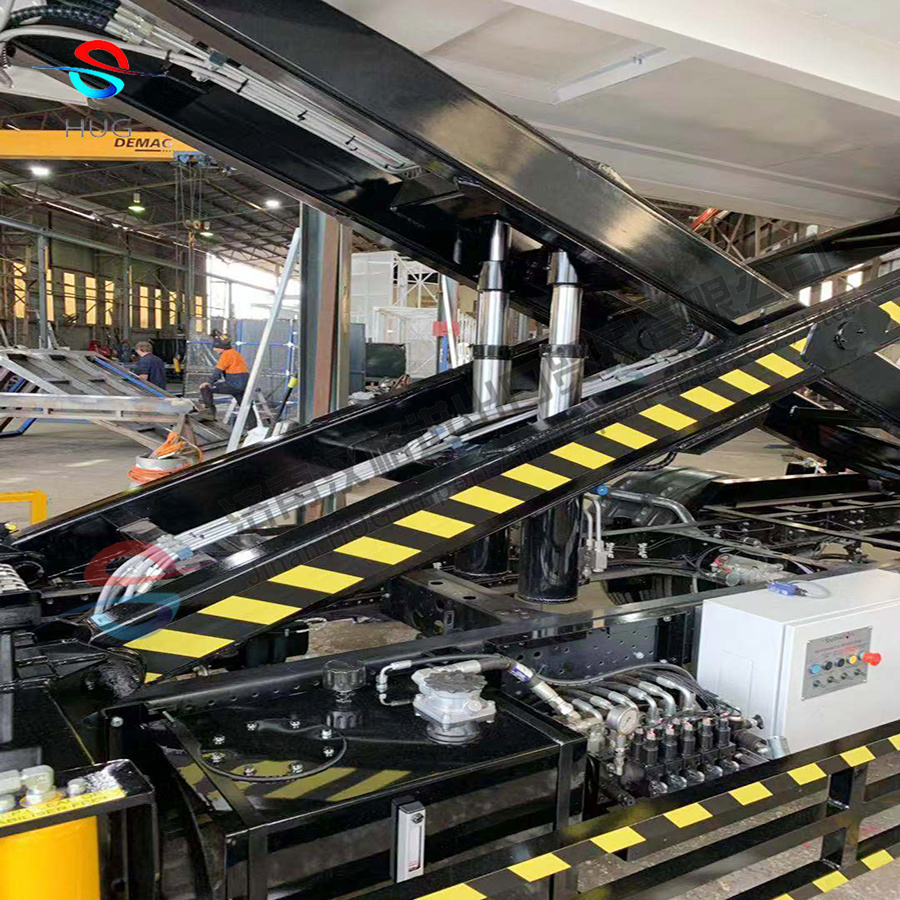 CE Quality Certificate Synchronize Hydraulic Cylinder Ram For Elevator With Matching Hydraulic Power Unit