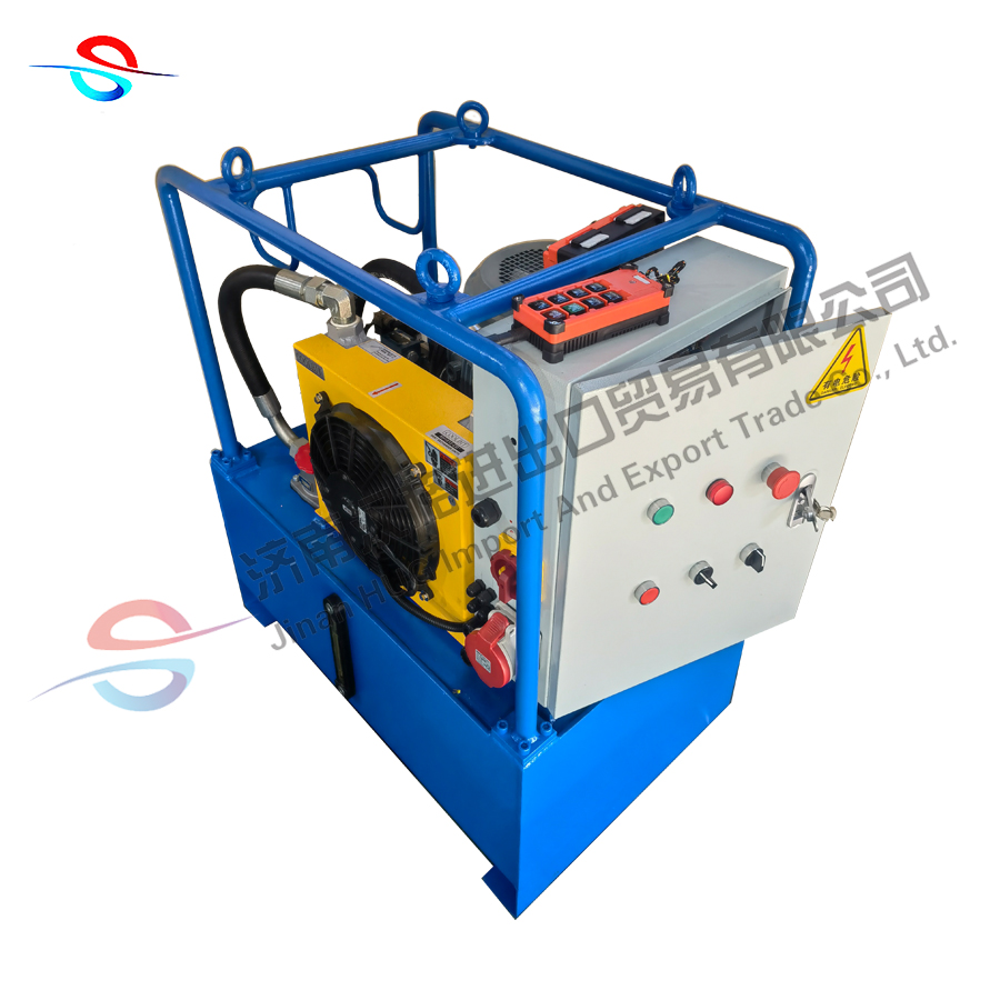 Large Industry Machinery Hydraulic System Complete 220V 380V Power Pack with Programmable Solenoid Valve Control