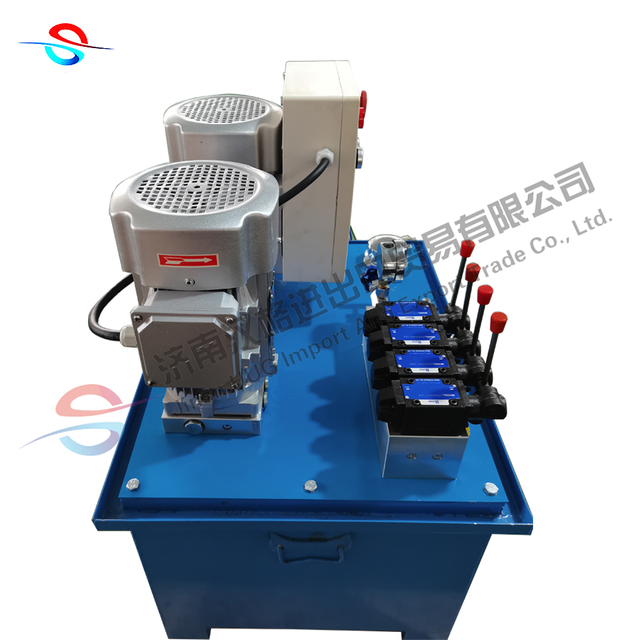 Large Industry Machinery Hydraulic System Complete 220V 380V Power Pack with Programmable Solenoid Valve Control