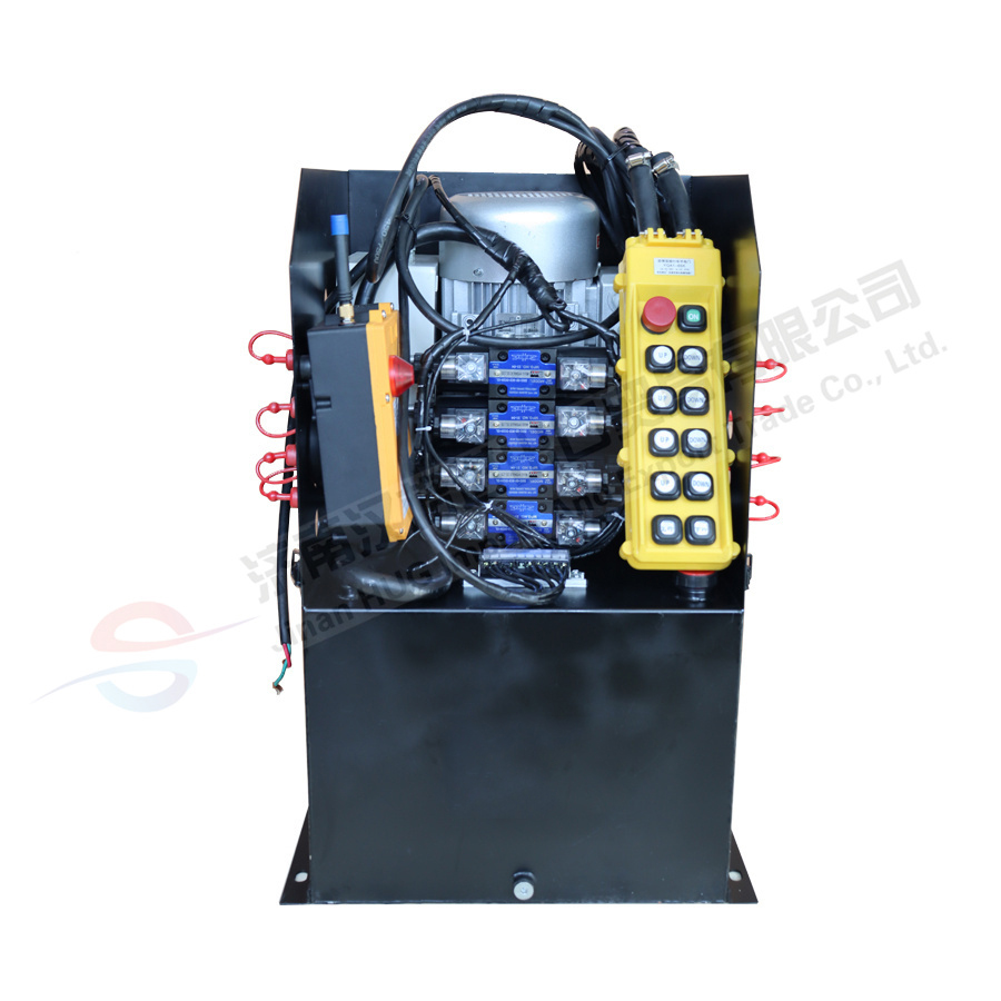 ISO Container Lifting Jacks Hydraulic Cylinder Lift System Container Hoist System