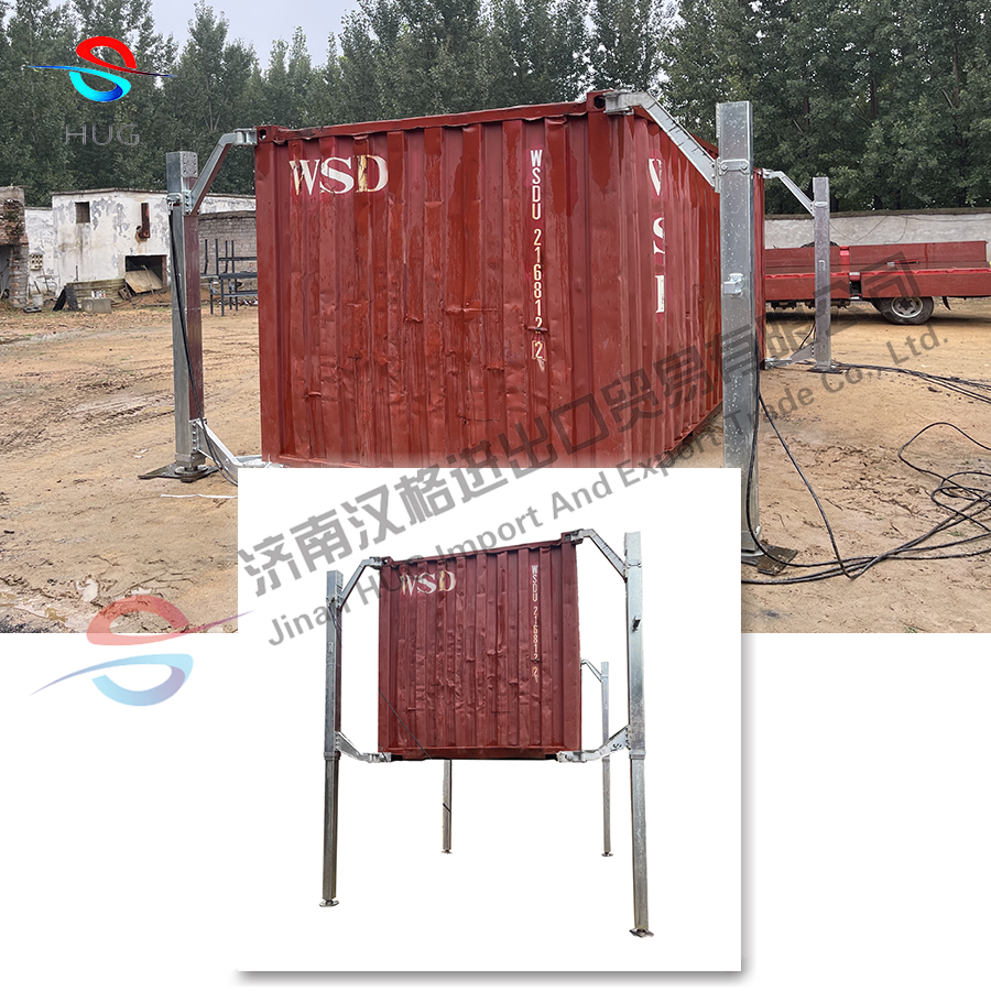 Easy installation standard container lifting 30ton hydraulic cylinder kit system