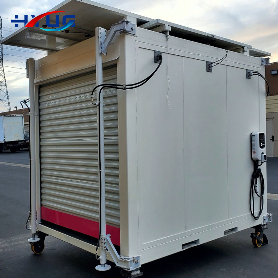 Telescopic Hydraulic Lifting Cylinder Double Acting 4 Hydraulic Hoist System for 35t Shipping Containers