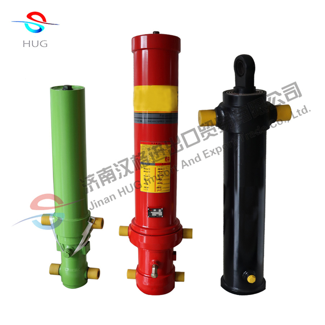 Dump Truck Body FE Type Front Mount Hydraulic Cylinder Multistage Telescopic Hydraulic Cylinder
