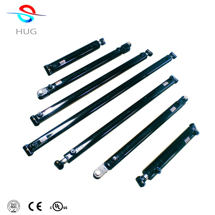 Double acting hydraulic oil cylinder threaded hydraulic actuators hydraulic ram cylinder for lift