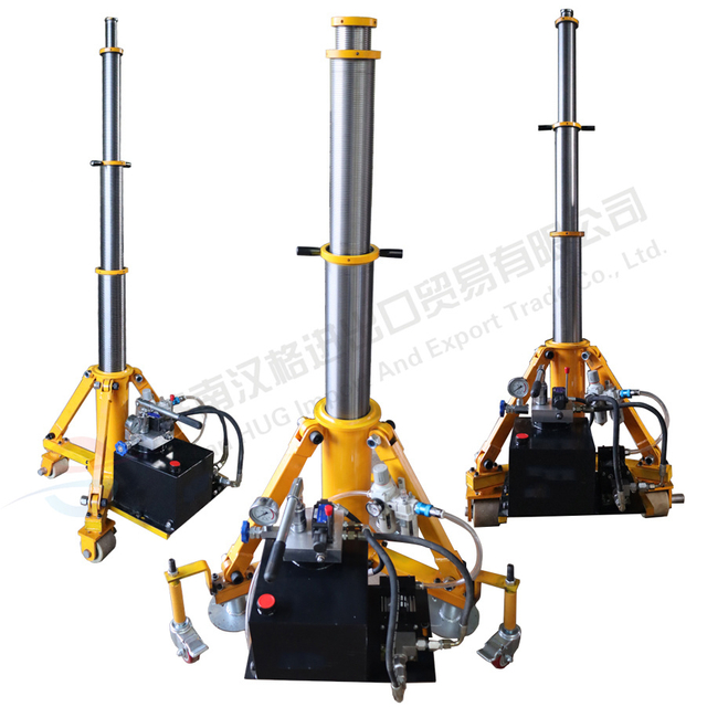 High Pressure Air Driven Hydraulic Pump Station Telescopic Tie Rod Hydraulic Cylinder