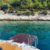 Custom Underwater Stainless Steel Hydraulic Cylinder Luxury Yacht Platform Hydraulic Lift System With PLC Control Panel