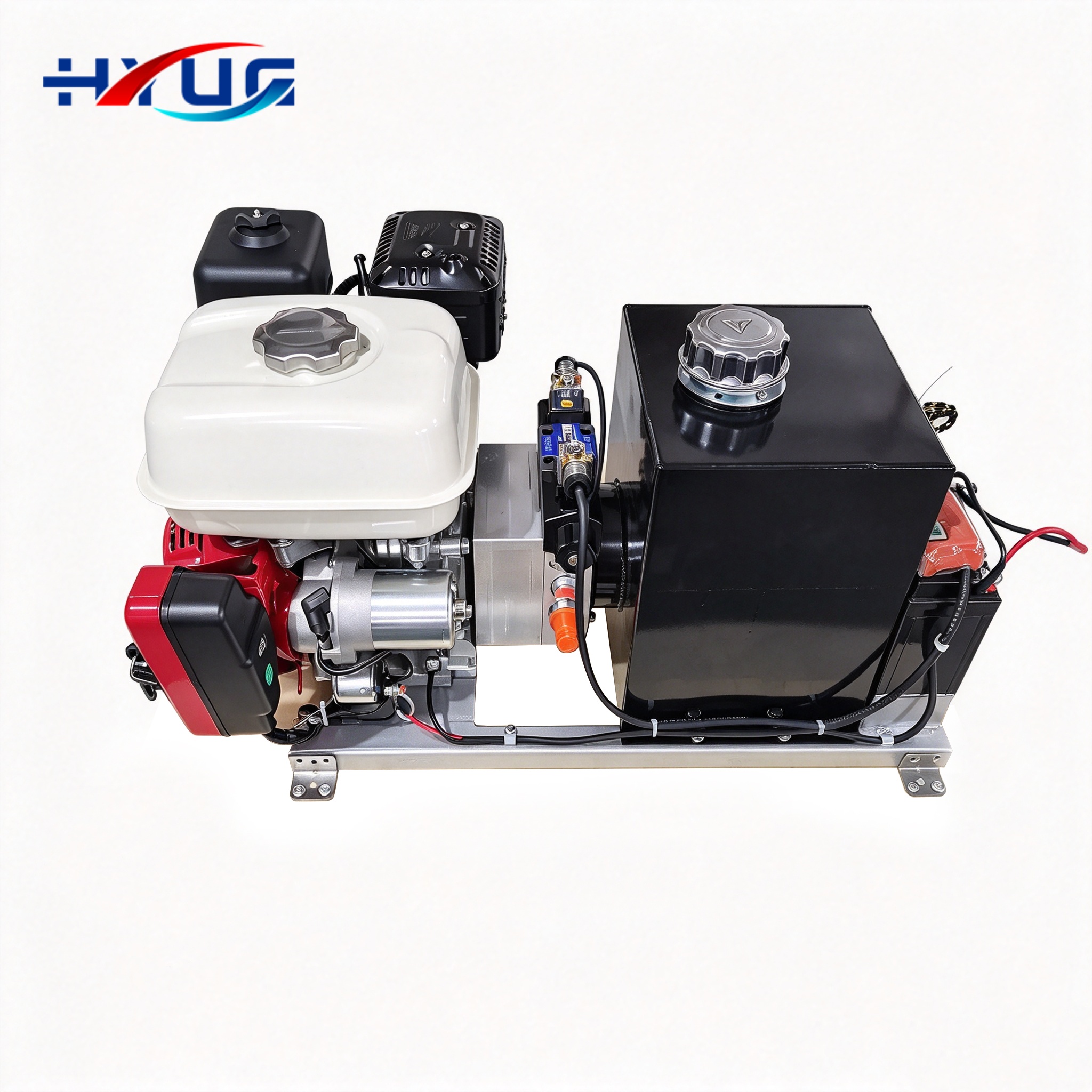 Custom Non Standard Gasoline Hydraulic Power Pack with Wireless Remote Control Long Lifespan for Hay Baler Machine