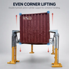 Forklift Type Telescopic Double Acting Hydraulic Cylinder Hoist System for Container House Lifting