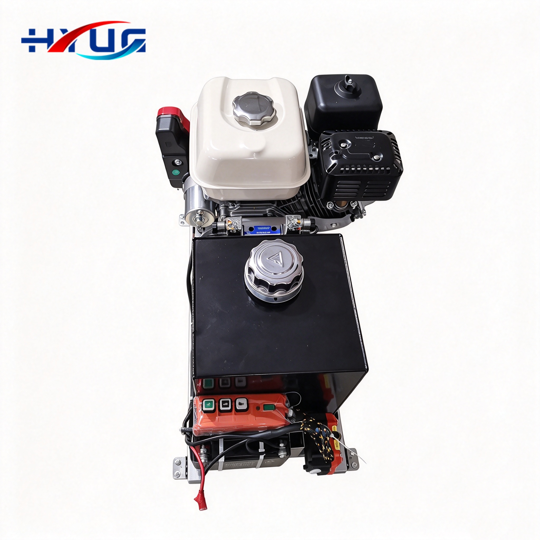 Custom Non Standard Gasoline Hydraulic Power Pack with Wireless Remote Control Long Lifespan for Hay Baler Machine