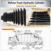 CE Certified High Seal Low Leakage Rust Resistant Custom Double Acting Hydraulic Cylinders for Garbage Trucks