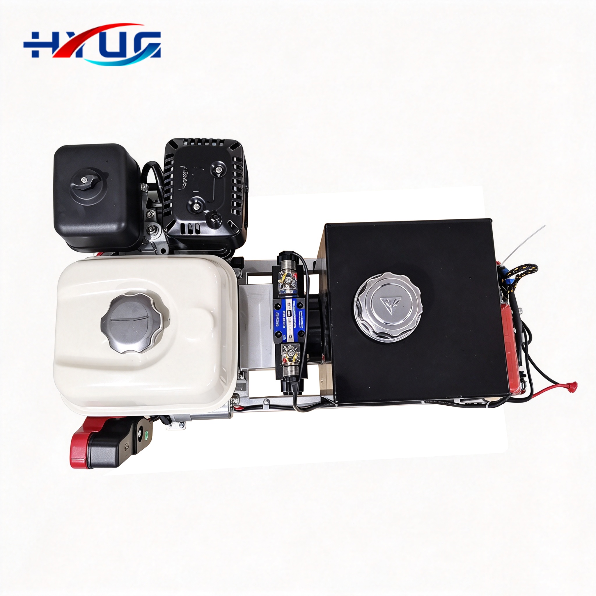 Custom Non Standard Gasoline Hydraulic Power Pack with Wireless Remote Control Long Lifespan for Hay Baler Machine