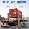 Hydraulic Container Lifting System Double Acting Cylinders for Stable and Smooth Container Hoisting