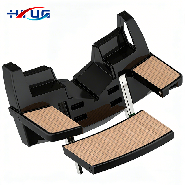 Marine Hydraulic Lifting Platform Yacht Stern Hydraulic Swim Platform Stainless Steel Customized for Luxury Yacht