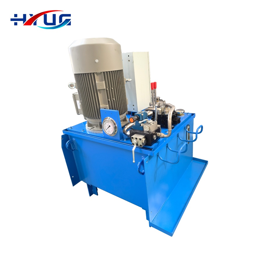 Custom 31.5mpa High Pressure Double Action Electric Hydraulic Pump Station