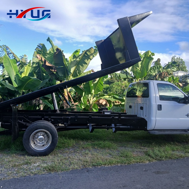 Telescopic Small Double Acting Hydraulic Cylinder Tipper Kit Dump Trailer Truck Hydraulic Scissor Hoist Kit