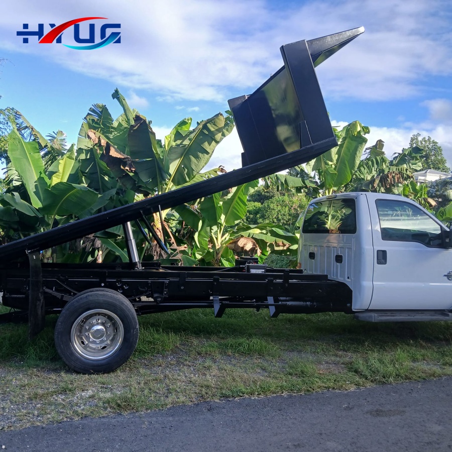 Telescopic Small Double Acting Hydraulic Cylinder Tipper Kit Dump Trailer Truck Hydraulic Scissor Hoist Kit