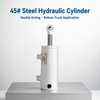 CE Certified High Seal Low Leakage Rust Resistant Custom Double Acting Hydraulic Cylinders for Garbage Trucks