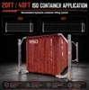 Transport Hydraulic Cylinder Lift System 35 Ton Capacity 1600mm for 20ft 40ft Container