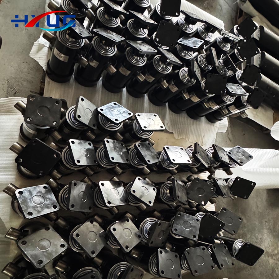 UCB Series 3-20 Ton Agricultural Dump Truck Single Acting Multi Stage Telescopic Hydraulic Cylinder Tilt System