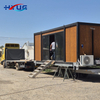 Leveling Container Homes Double Acting Hydraulic Outriggers 5-20 Tons RV DC 12V 24V Control Panel RV Self Leveling System