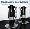 RV Motorhome Hydraulic Automatic Self Leveling System 4 Outrigger Hydraulic Legs Stabilizer Jack Kit