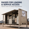 Transport Hydraulic Cylinder Lift System 35 Ton Capacity 1600mm for 20ft 40ft Container